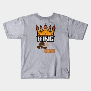 PArt I of For King and Country Kids T-Shirt